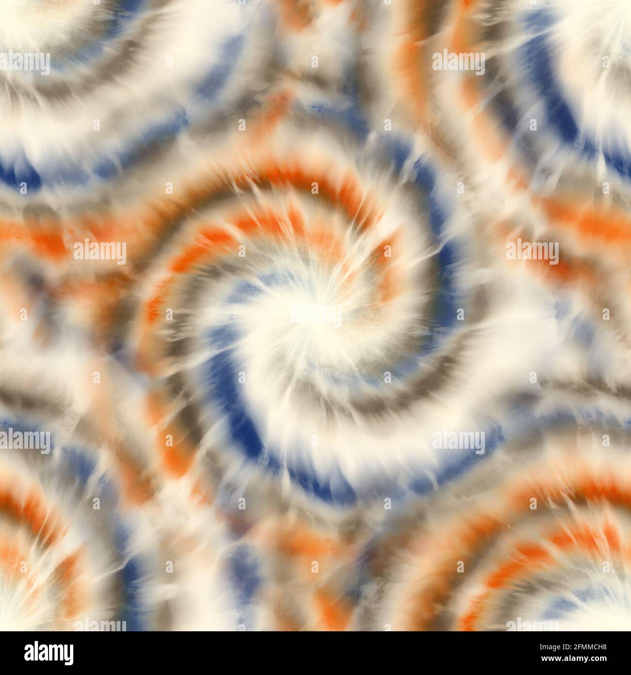 Seamless spiral tie dye pattern for surface design print Stock Photo ...