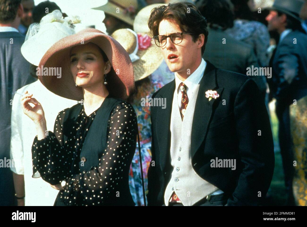 Kristin Scott Thomas, Hugh Grant, "Four Weddings and a Funeral" (1994