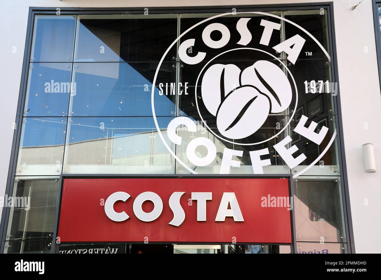 Costa Coffee in Altrincham Stock Photo Alamy