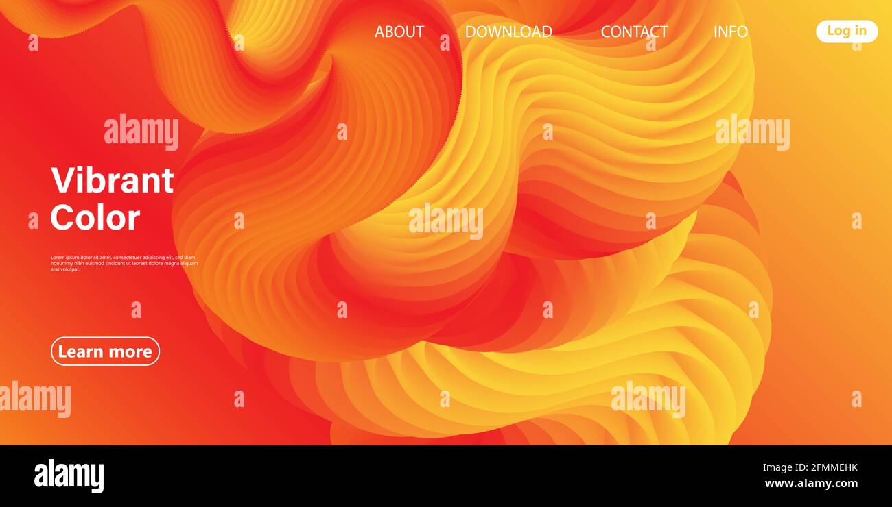 Red orange lava flow background Stock Vector Images - Alamy