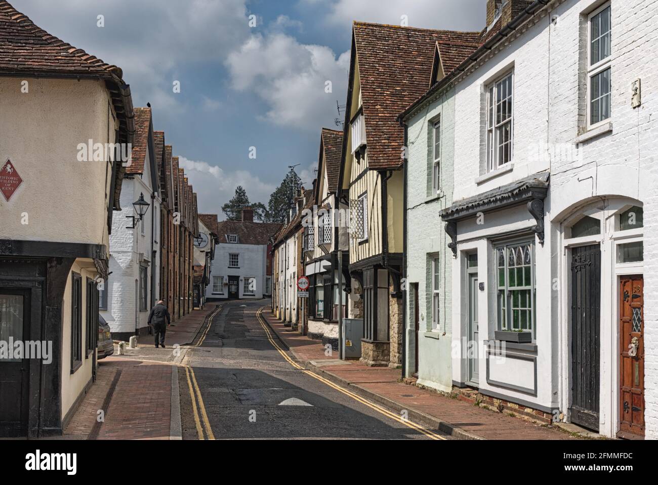 Aylesford in Kent UK Stock Photo Alamy