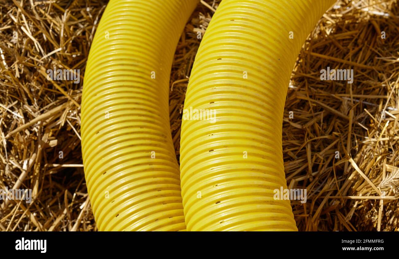 Yellow pvc pipe hires stock photography and images Alamy