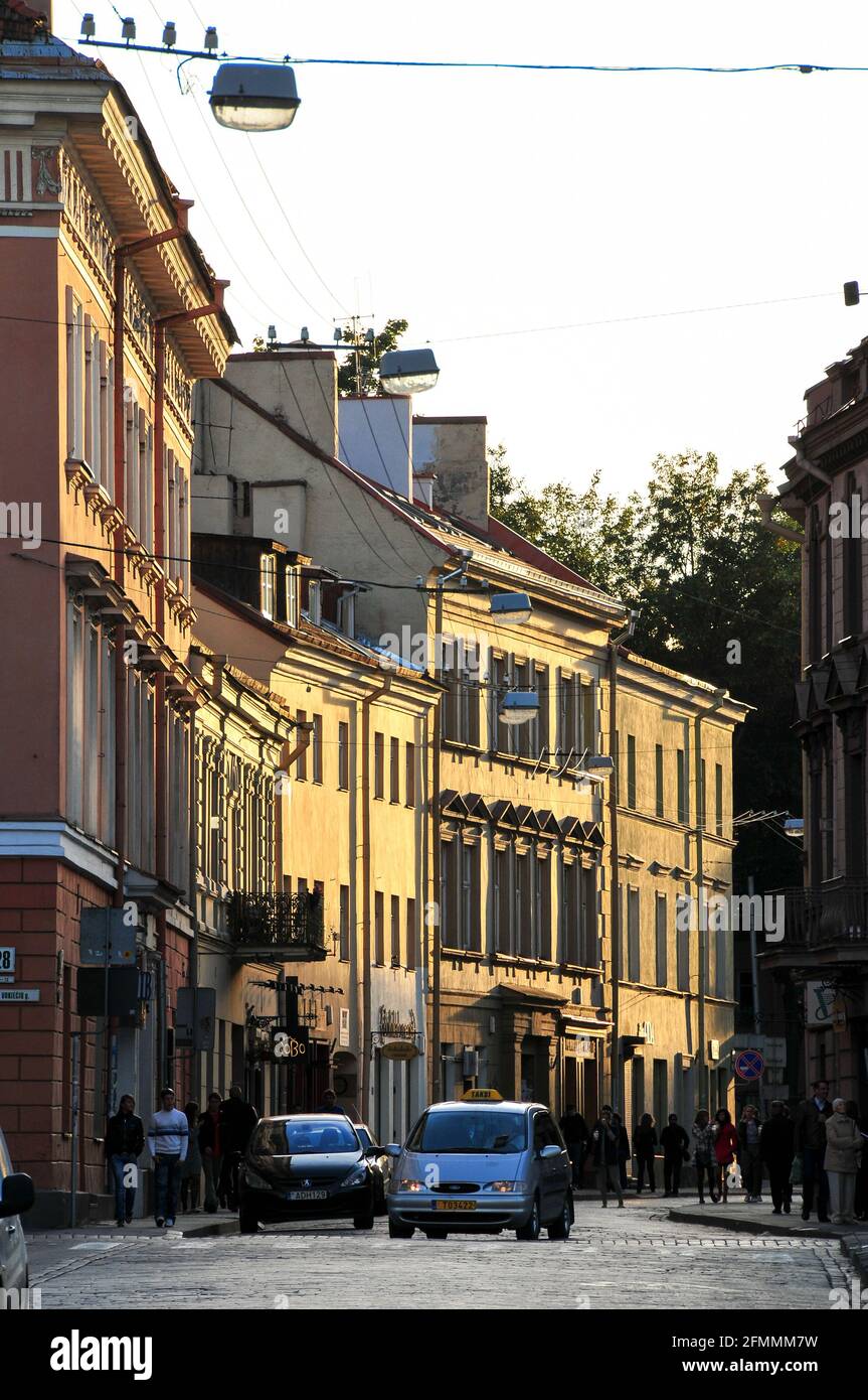 Old Town in Vilnius, Lithuania. September 19th 2009 © Wojciech Strozyk / Alamy Stock Photo Stock Photo