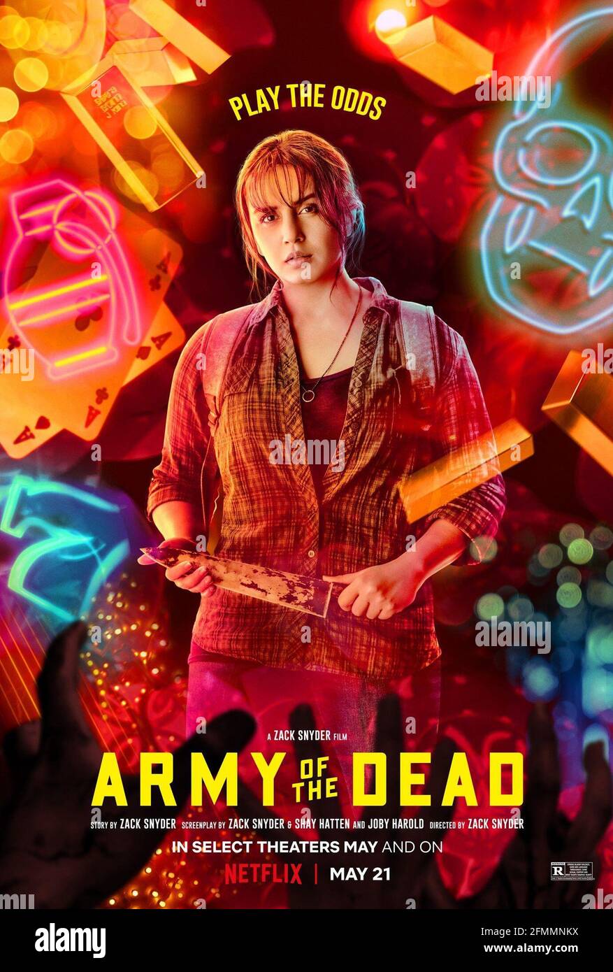 ARMY OF THE DEAD, US character poster, Huma Qureshi, 2021. © Netflix