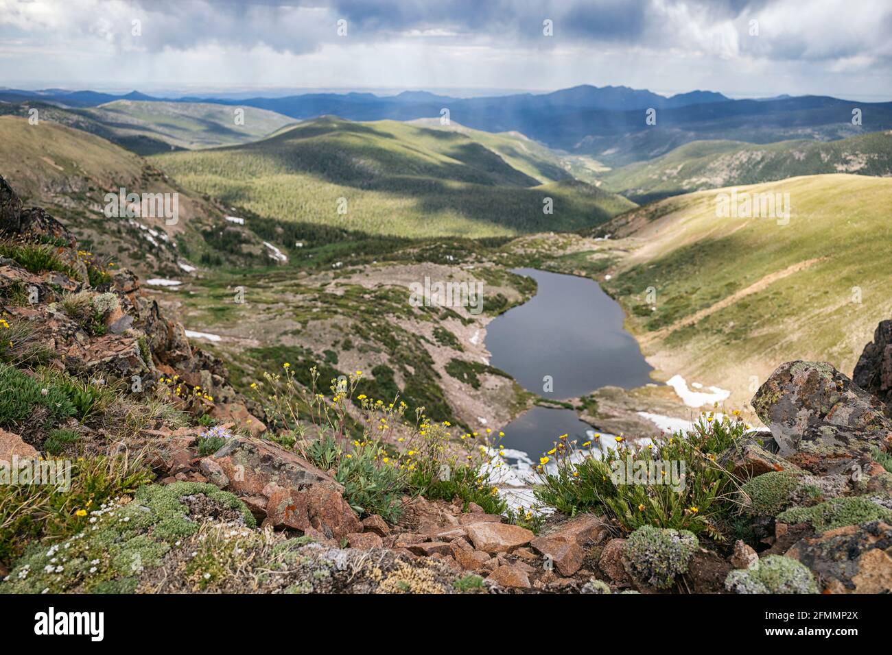 Arapahoe Lakes in the James Peak Wilderness Stock Photo Alamy