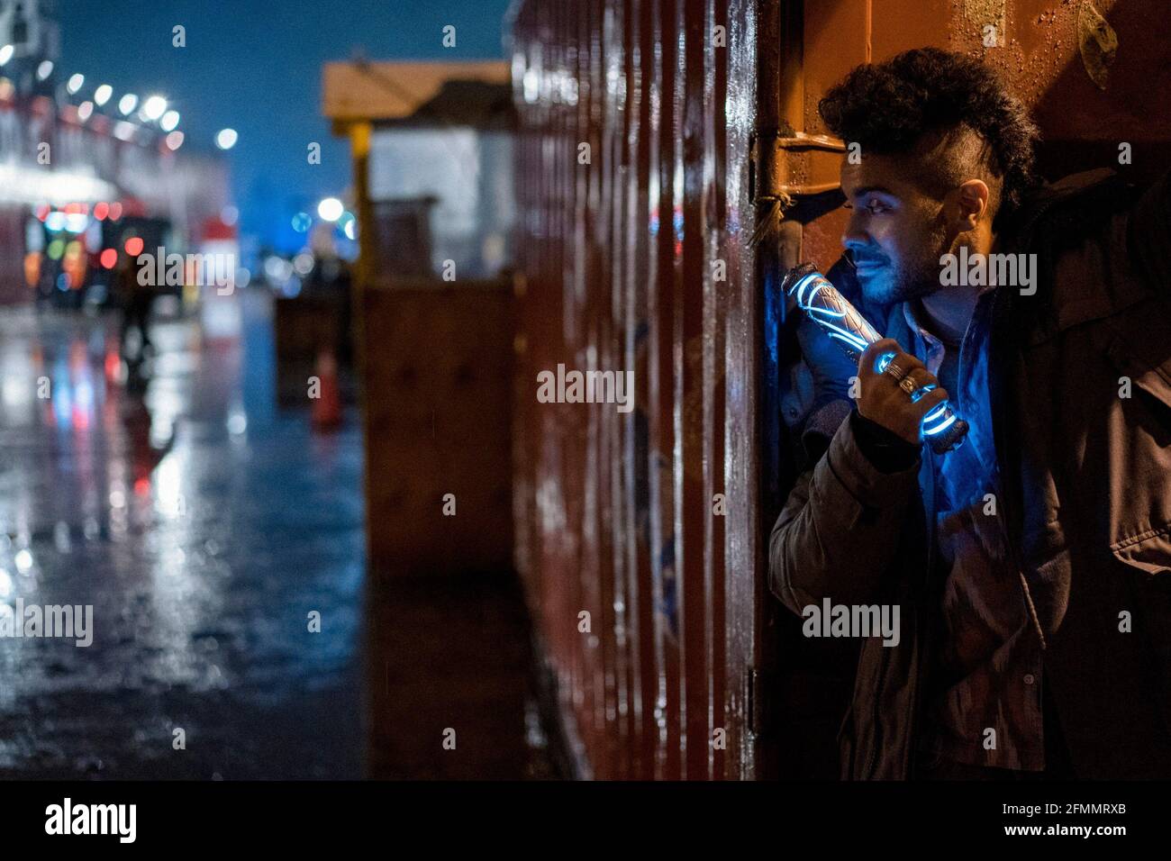 JUPITER'S LEGACY, Ian Quinlan as Hutch, Painting the Clouds with