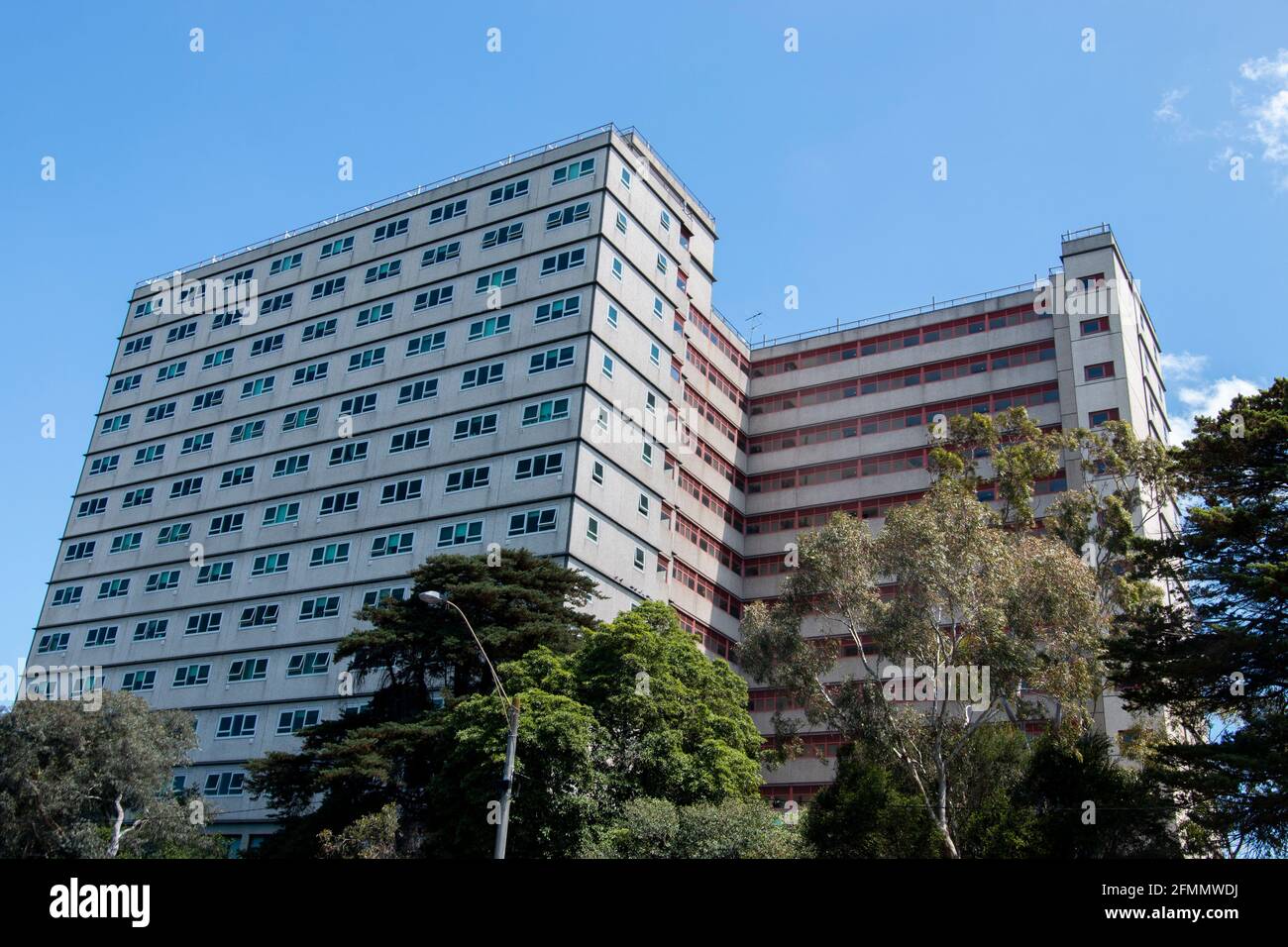 Public Housing Buildings in Melbourne, Australia Stock Photo