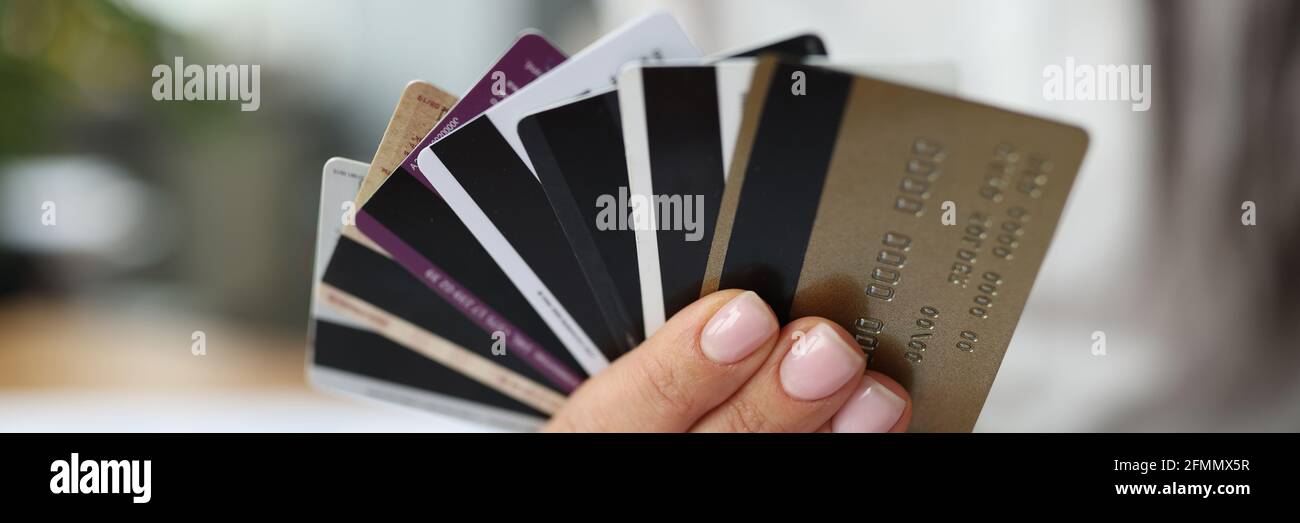 Bank cards fan hi-res stock photography and images - Alamy