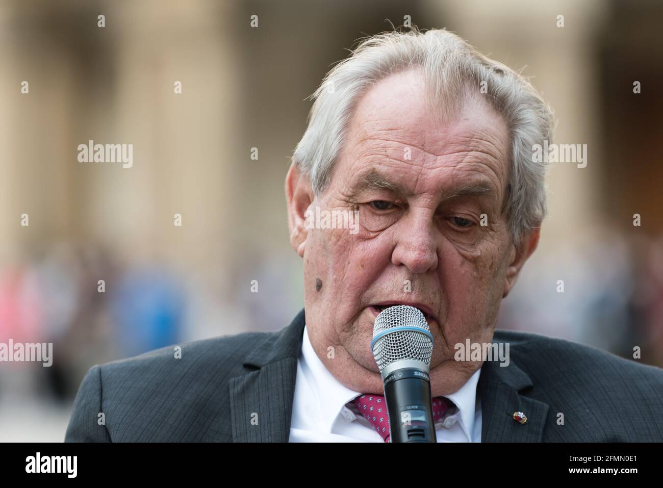 Milos Zeman High Resolution Stock Photography And Images Alamy