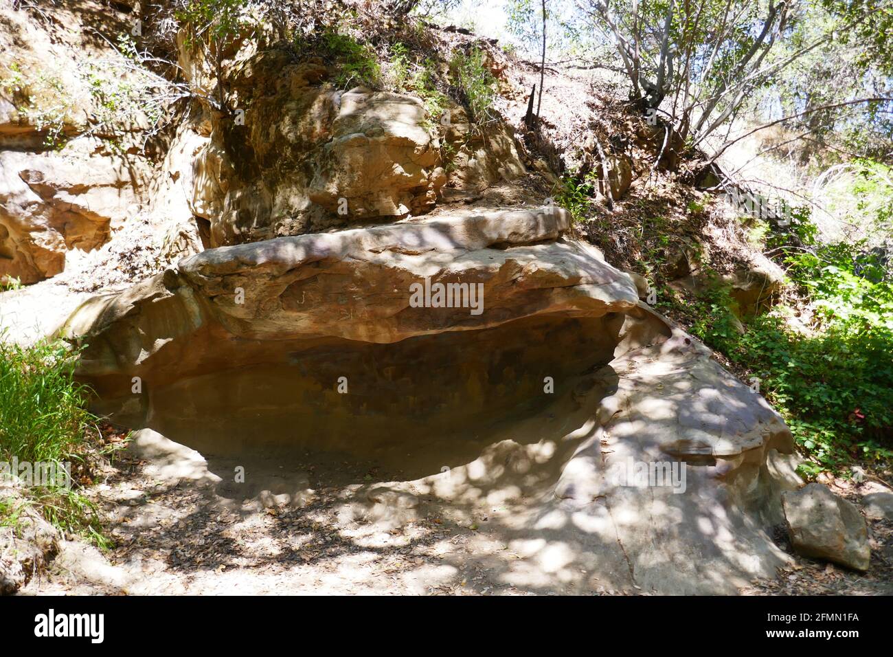Chatsworth, California USA 3rd May 2021 A general view of atmosphere of  Manson Cave at Spahn Ranch, aka Spahn Movie Ranch location where The Lone  Ranger, Bonanza and many more TV Shows
