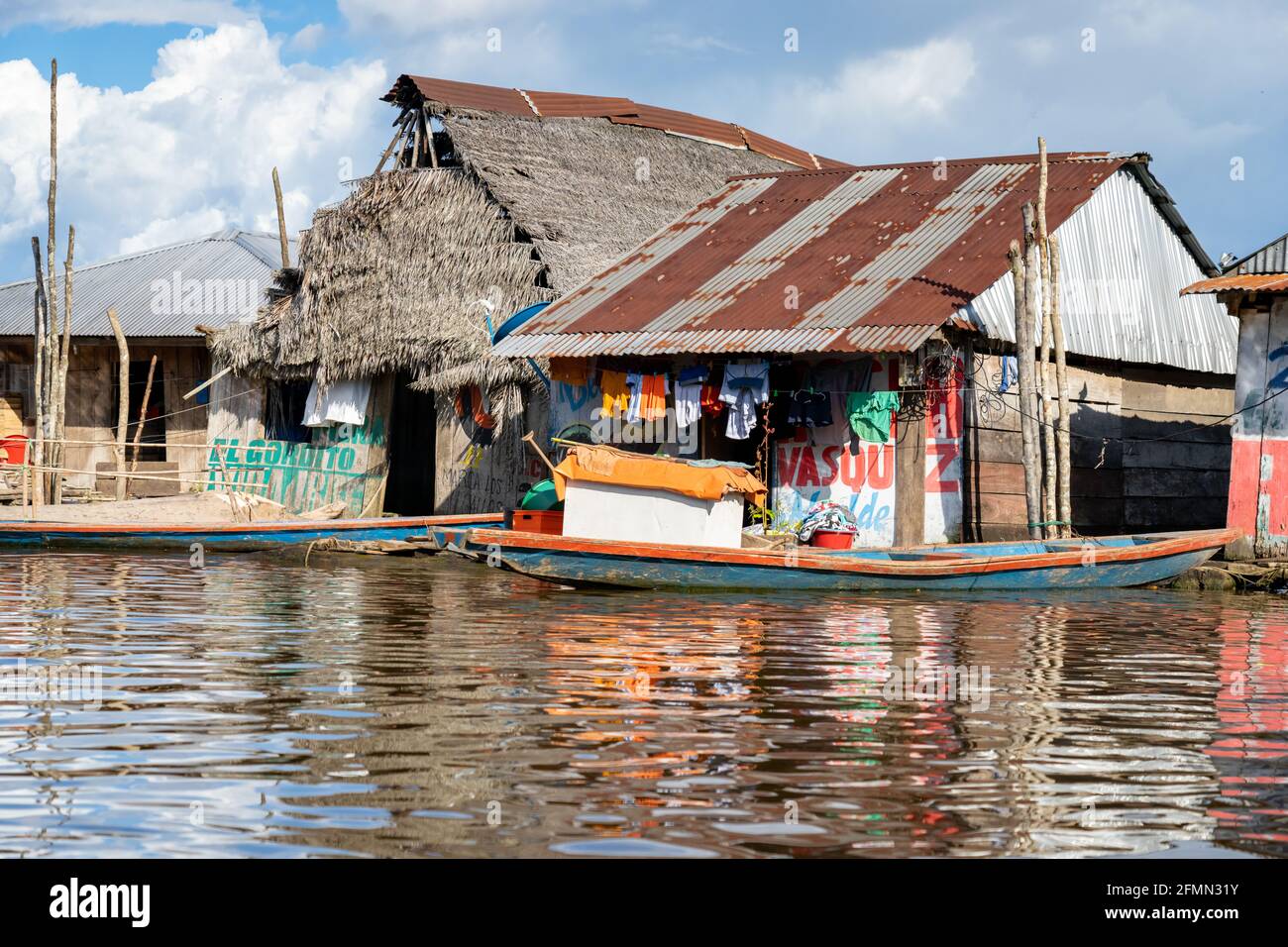 Belen District is a water community known for its markets and poverty