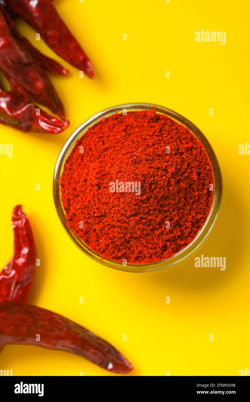 Indian red chilli hi-res stock photography and images - Alamy