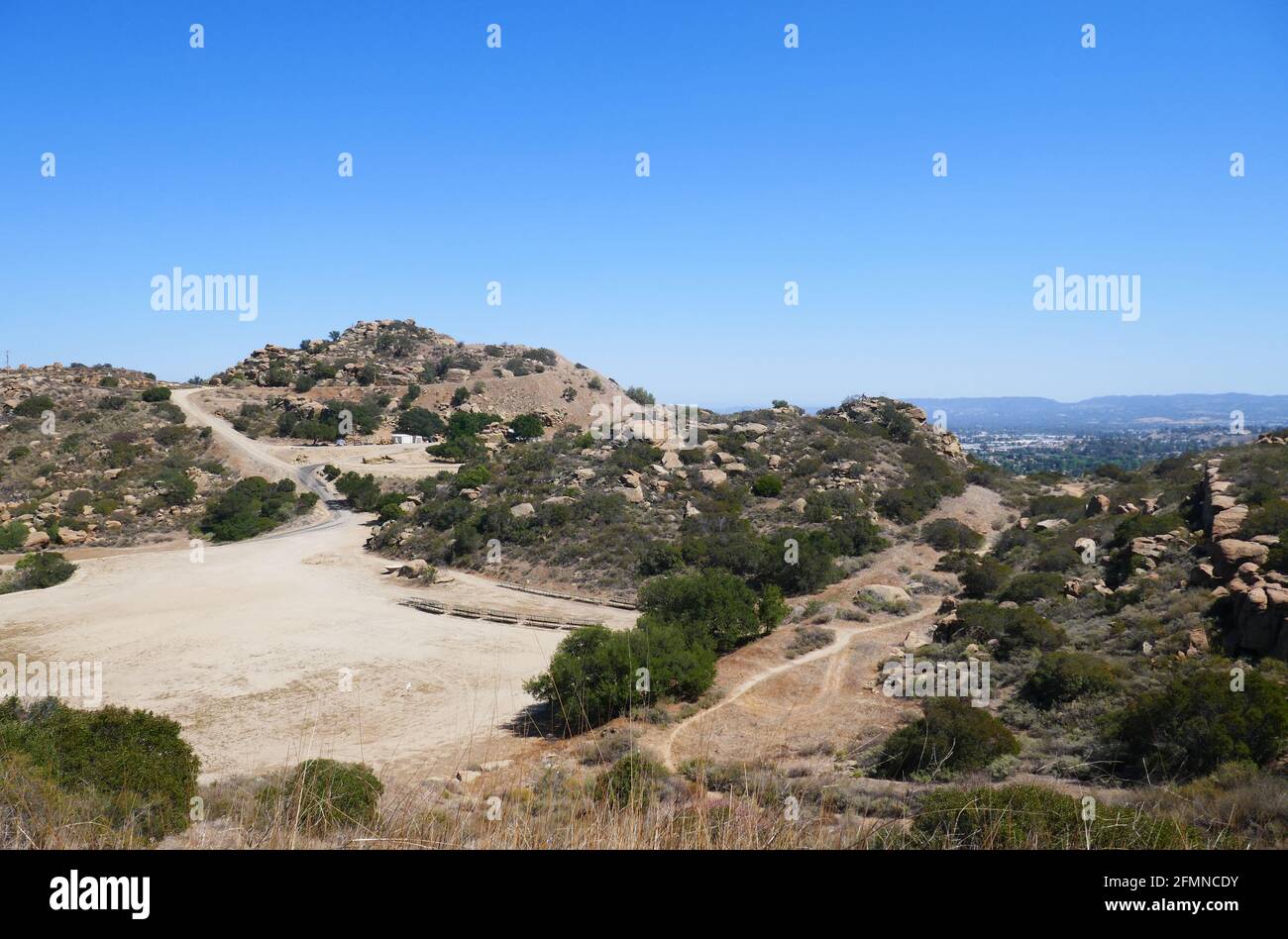 Spawn Ranch Top View Chatsworth, California USA 3rd May 2021 A general view of atmosphere of ...