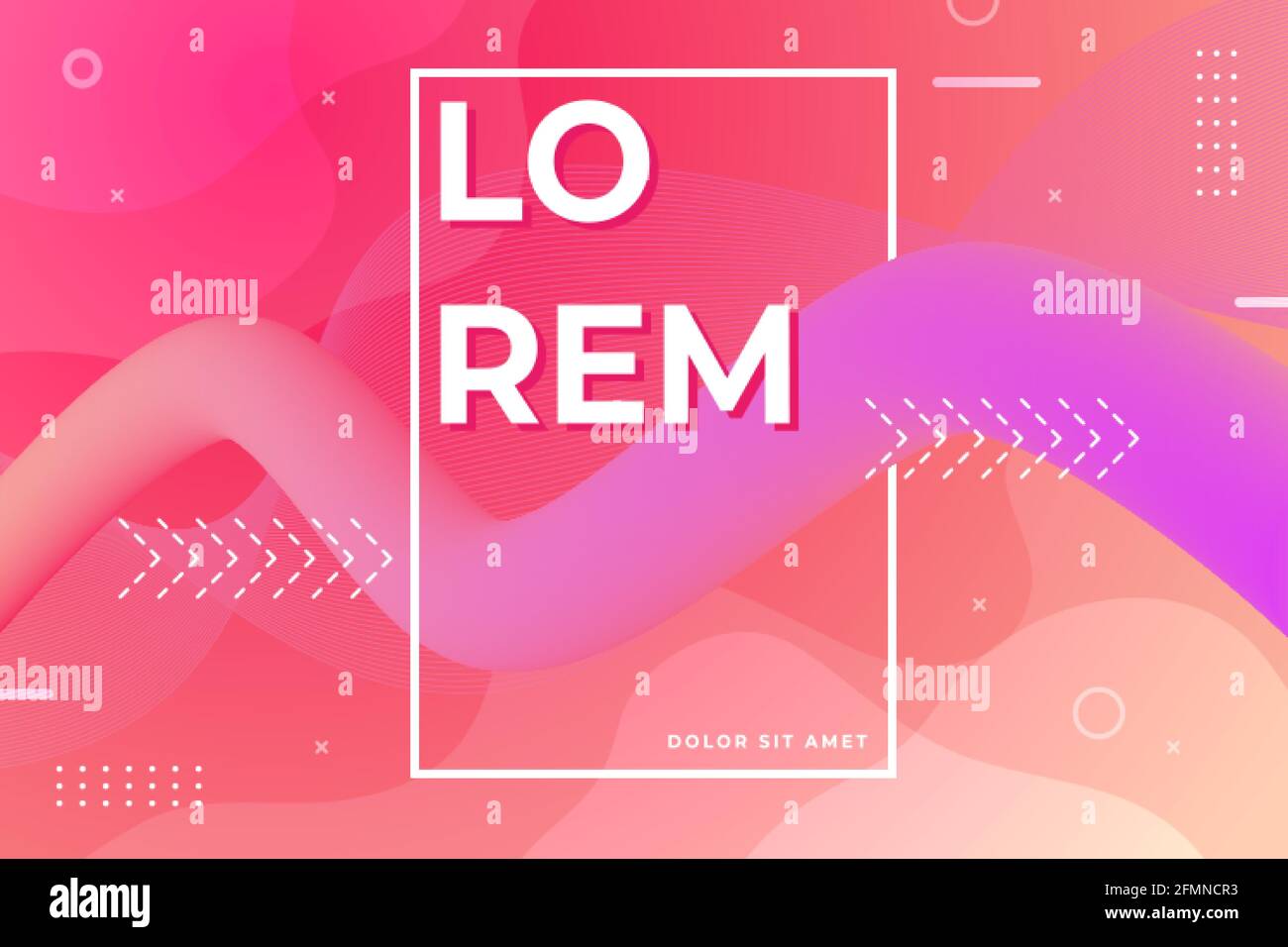 Abstract fluid shape background Stock Vector