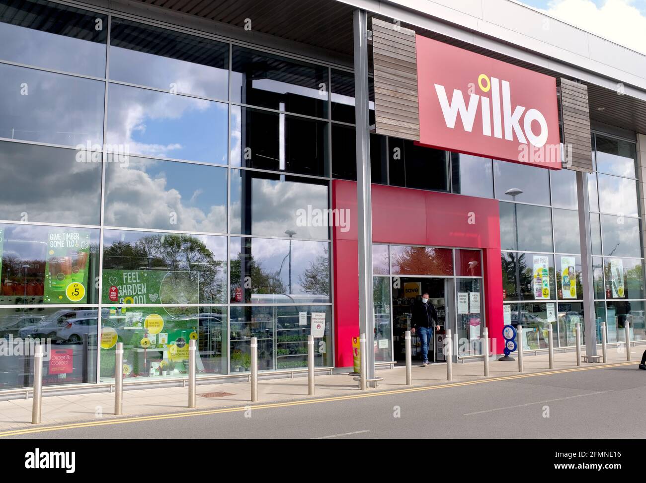 Stores on the A1 retail Park, Biggleswade , Bedfordshire Stock Photo