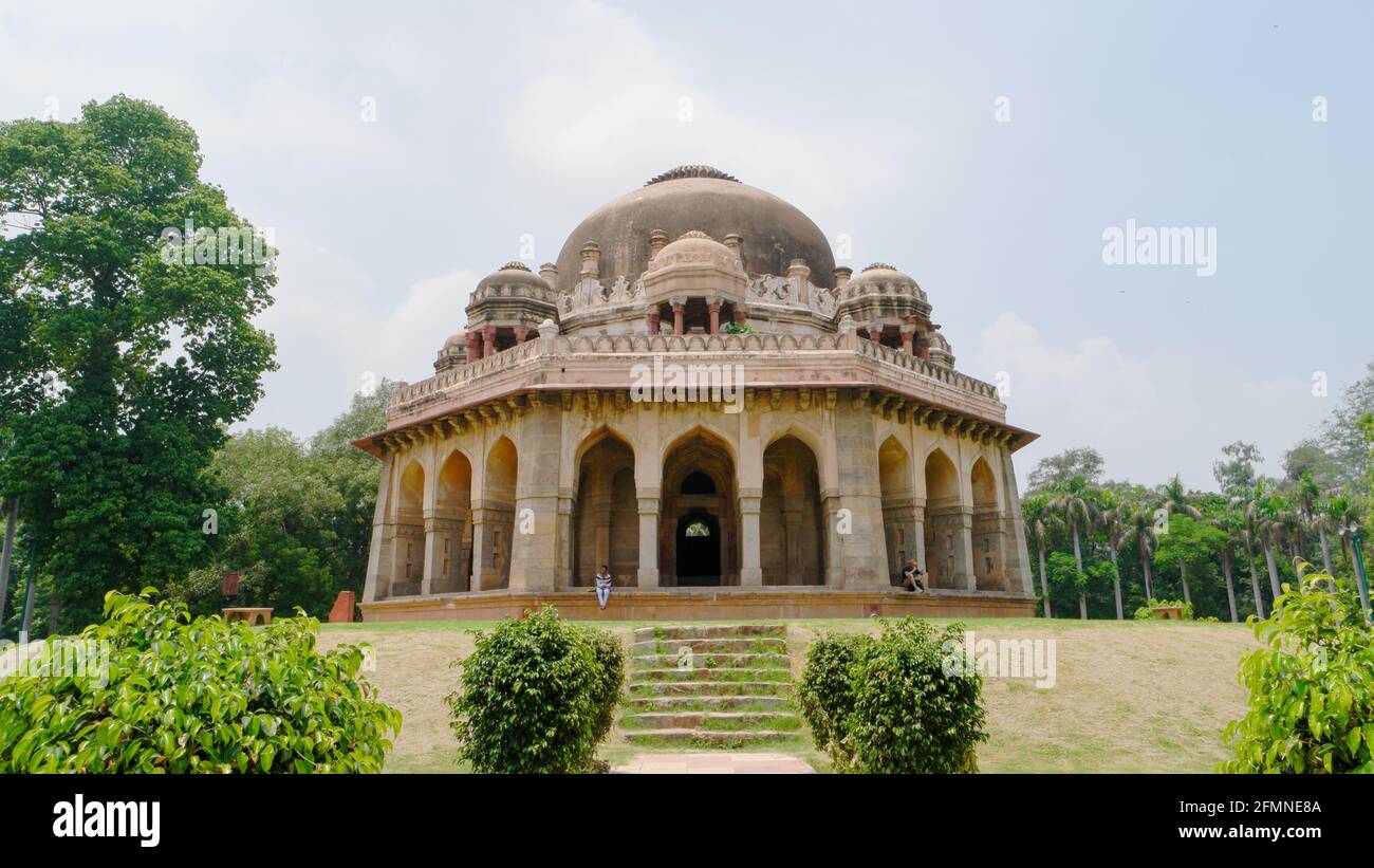 Lodi gardens with Mughal Tombs in Delhi, India - architectural works of ...