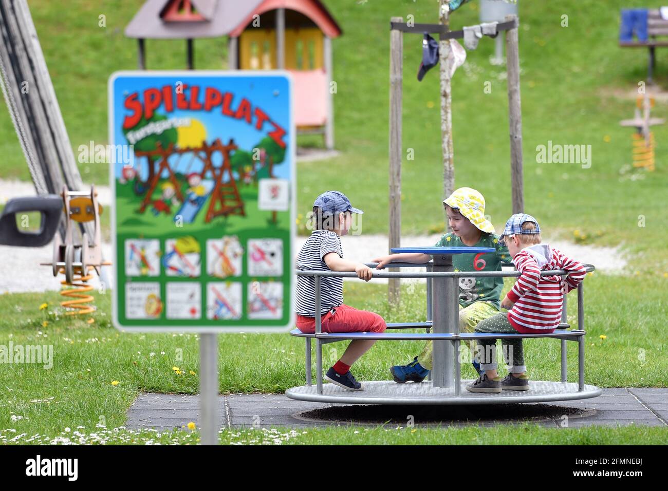 Theme picture CHILDREN'S PLAYGROUND on May 10th, 2021 in Kaufering, 3
