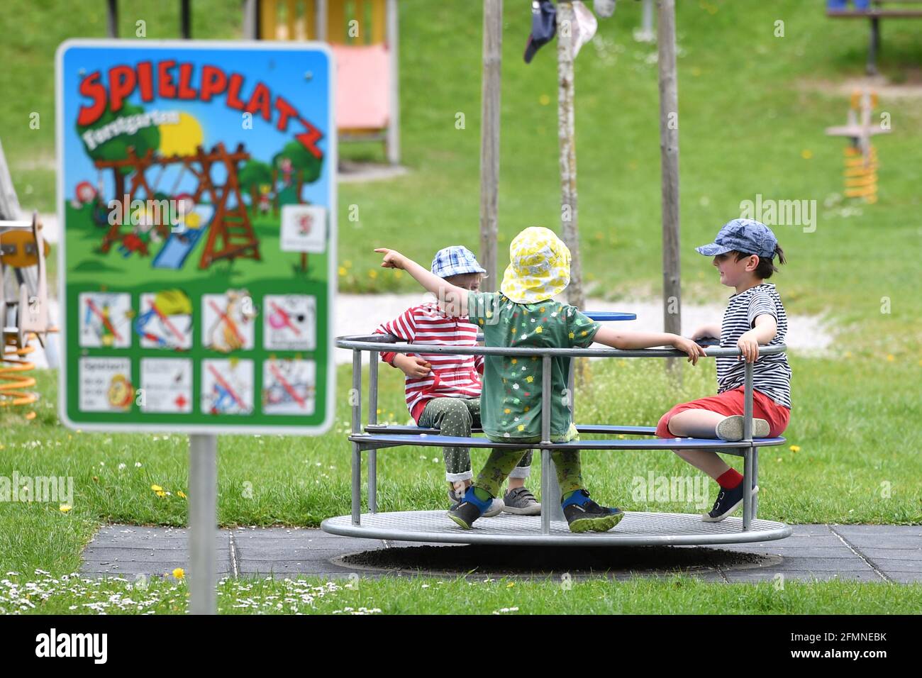 Theme picture CHILDREN'S PLAYGROUND on May 10th, 2021 in Kaufering, 3