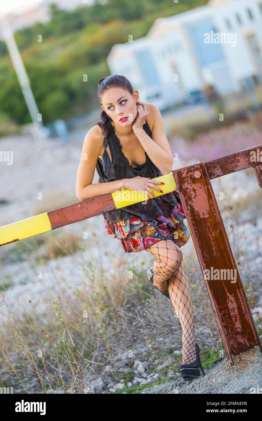 Adolescent teen aka sexy Stock Photo