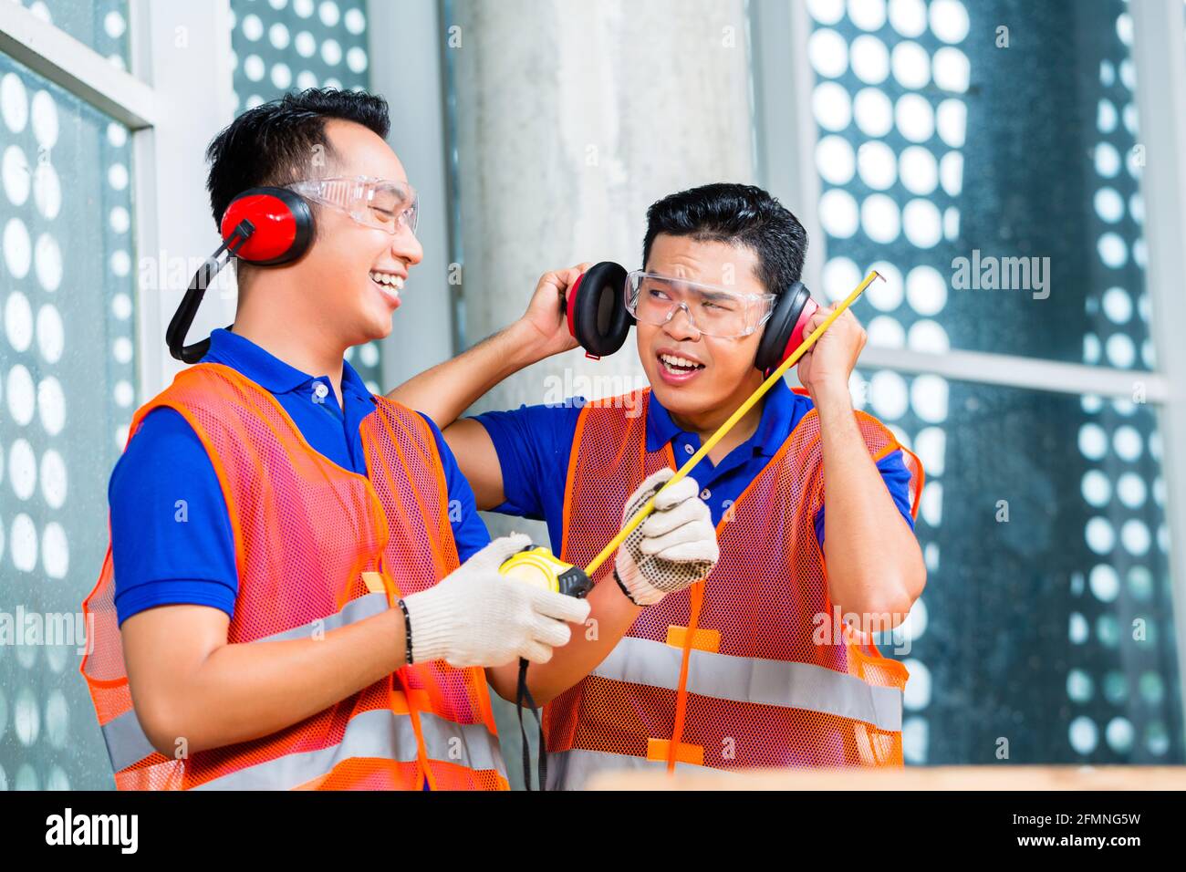 Craftsman hearing protection hi-res stock photography and images - Alamy