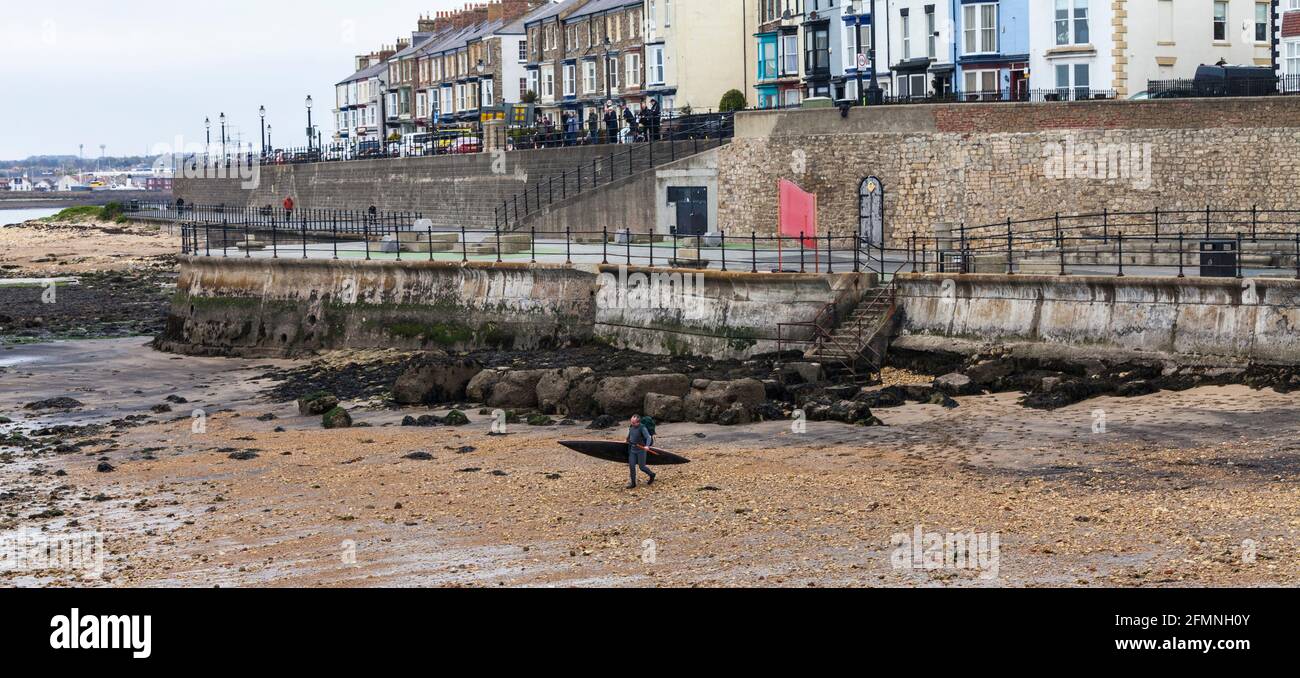 Hartlepool,UK. 2nd May 2021.Filming took place at the beach today