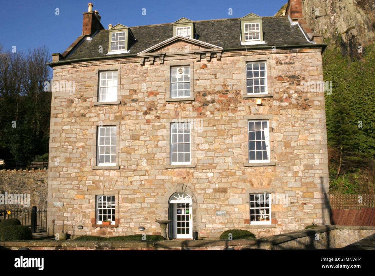 Governor's House at Dumbarton Castle, West Dunbartonshire, Scotland