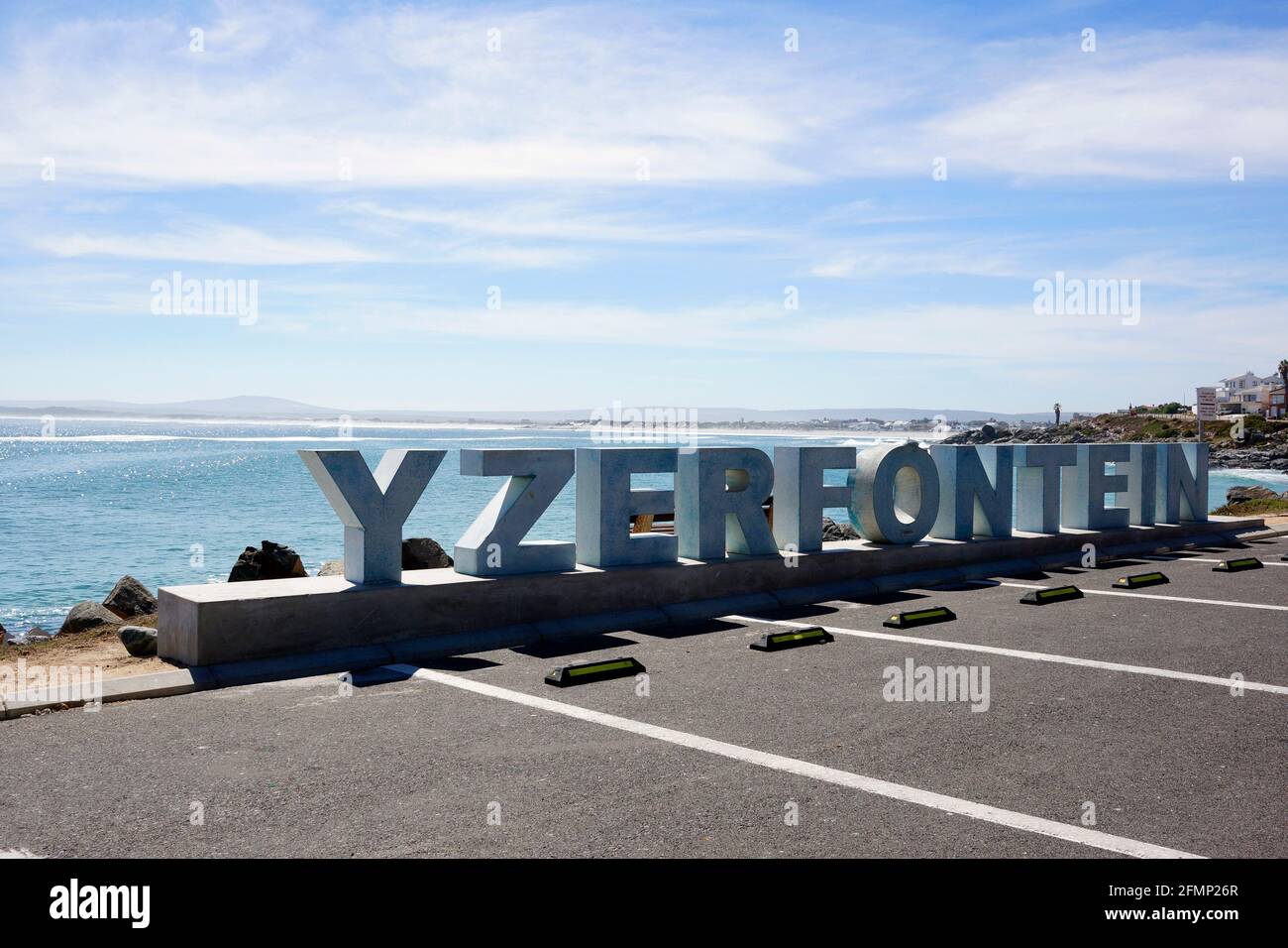 Yzerfontein on the West coast of the Western Cape Province of South Africa. Stock Photo