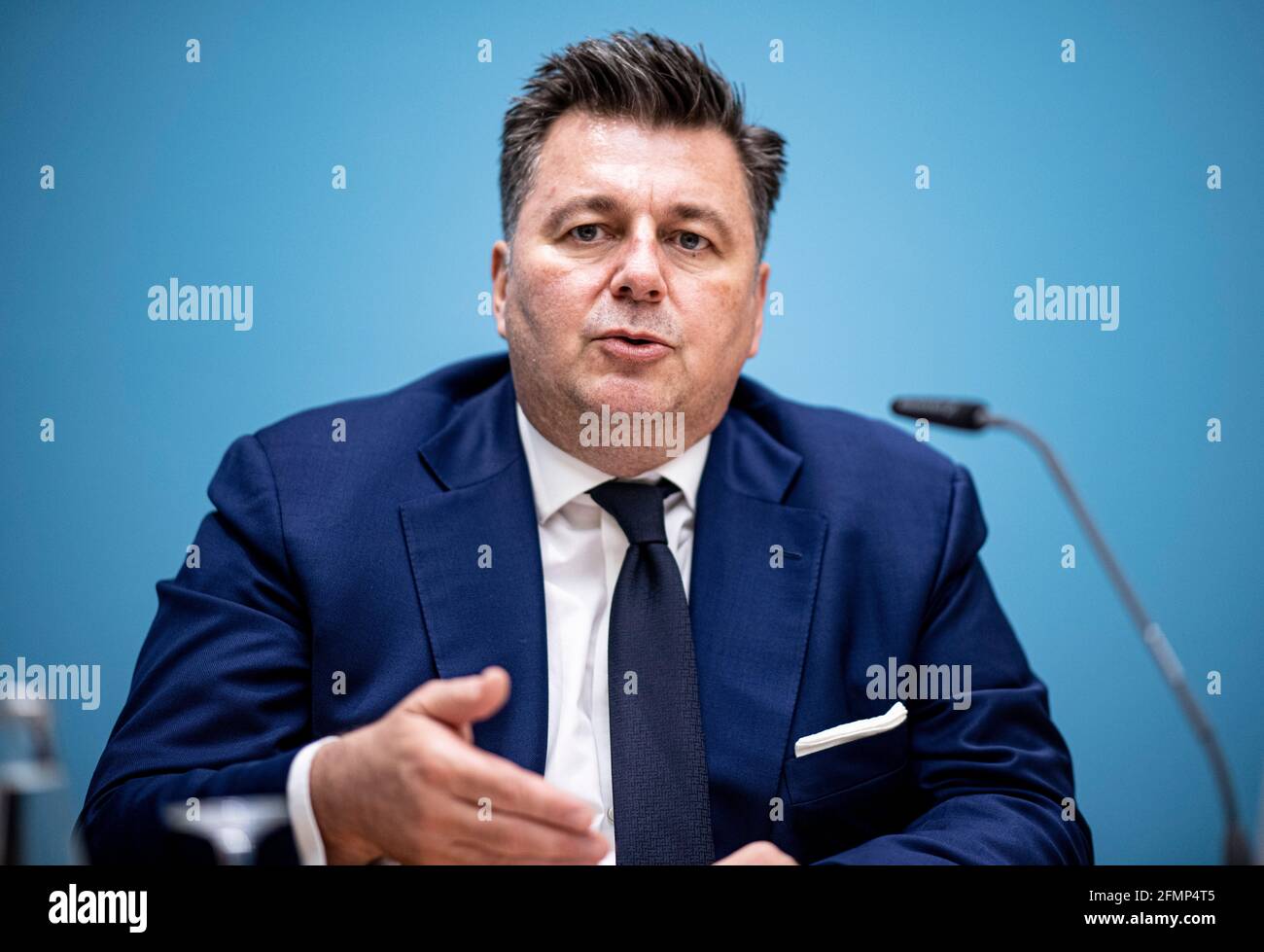 Berlin, Germany. 11th May, 2021. Andreas Geisel (SPD), Senator for the ...