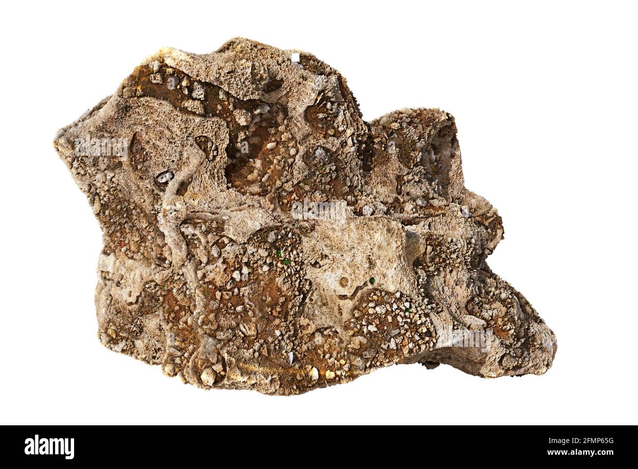 Really Rude Looking Rocks strange rough rock isolated on white background Stock Photo - Alamy