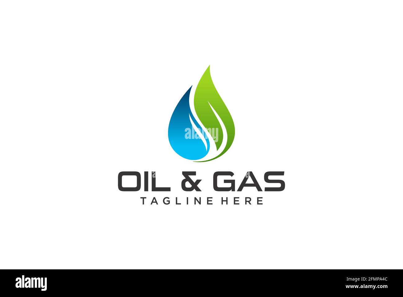 Business emblem drop water flame icon. Stock Vector