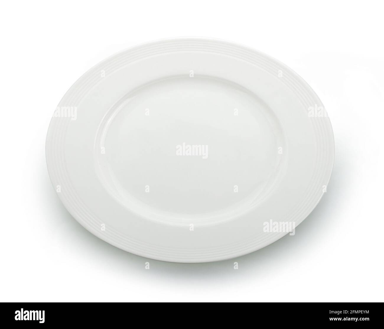 plate isolated on white background Stock Photo - Alamy