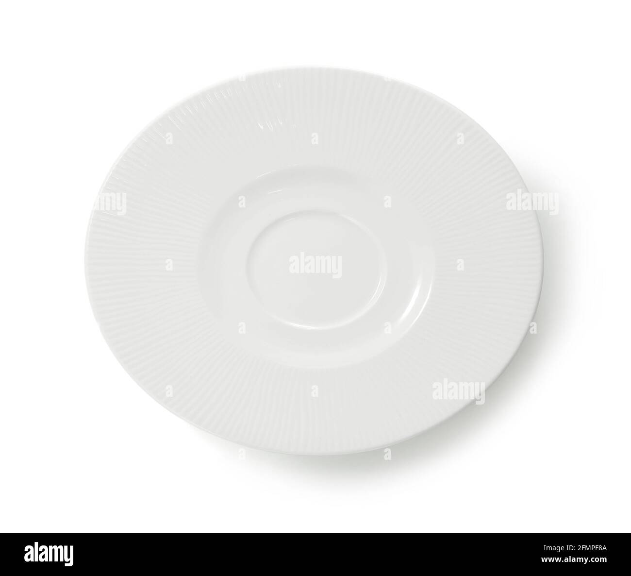 white plate isolated on white background Stock Photo - Alamy