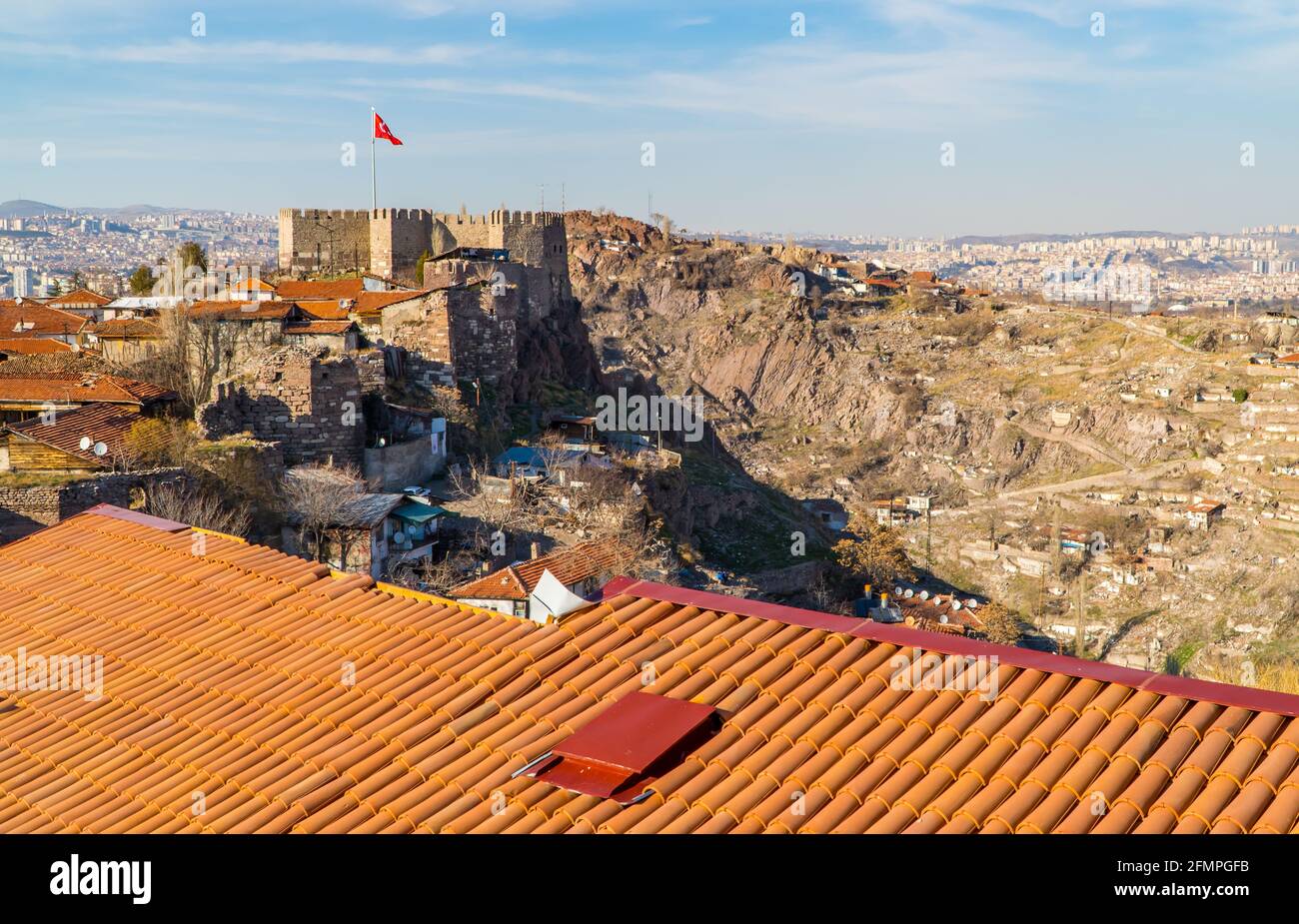 Aerial view of Ankara, Turkey seen from Ankara Castle Stock Photo - Alamy