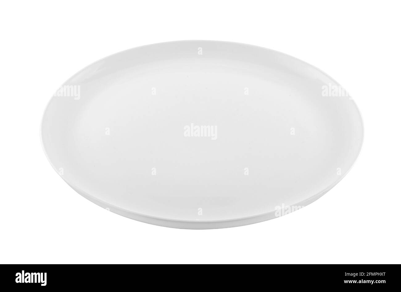 Ceramic plate isolated on white background Stock Photo Alamy