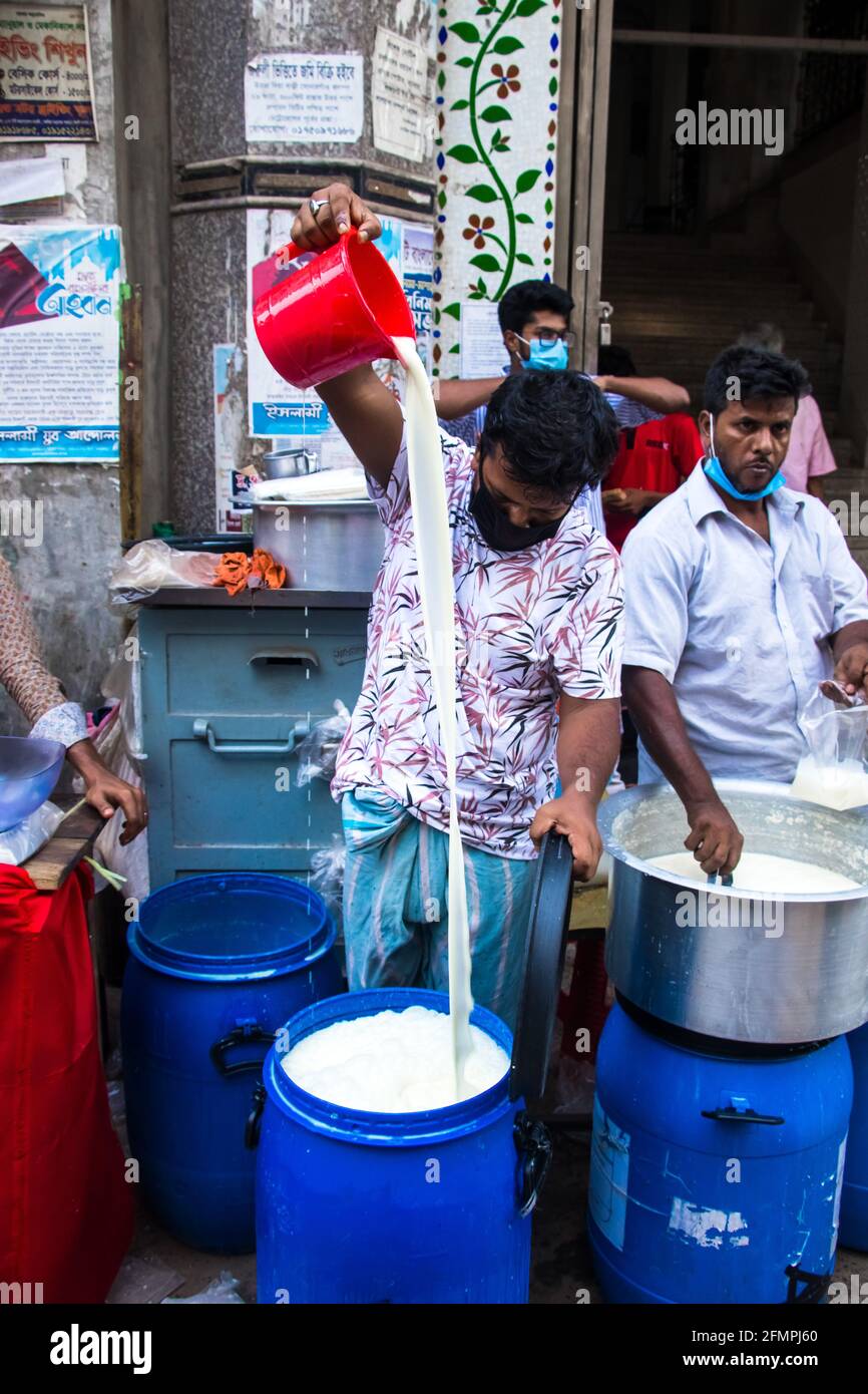 Traditional Matha ( juice) shop on the old town street, I captured this