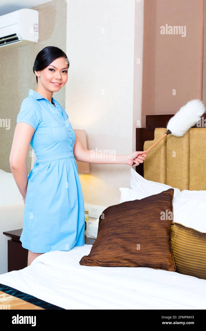 Asian Maid In Uniform Hi-res Stock Photography And Images - Alamy