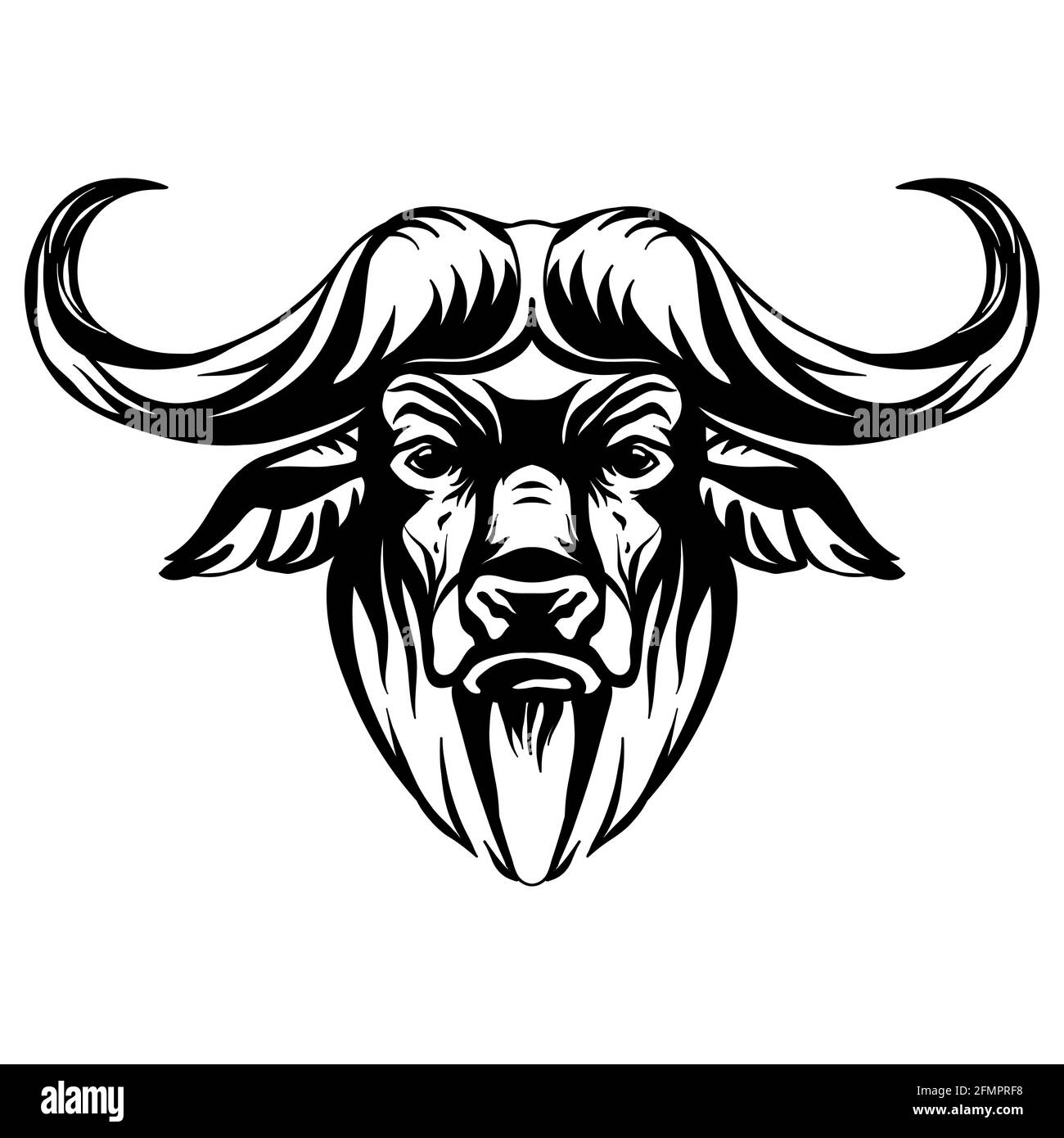Buffalo tattoo hi-res stock photography and images - Alamy