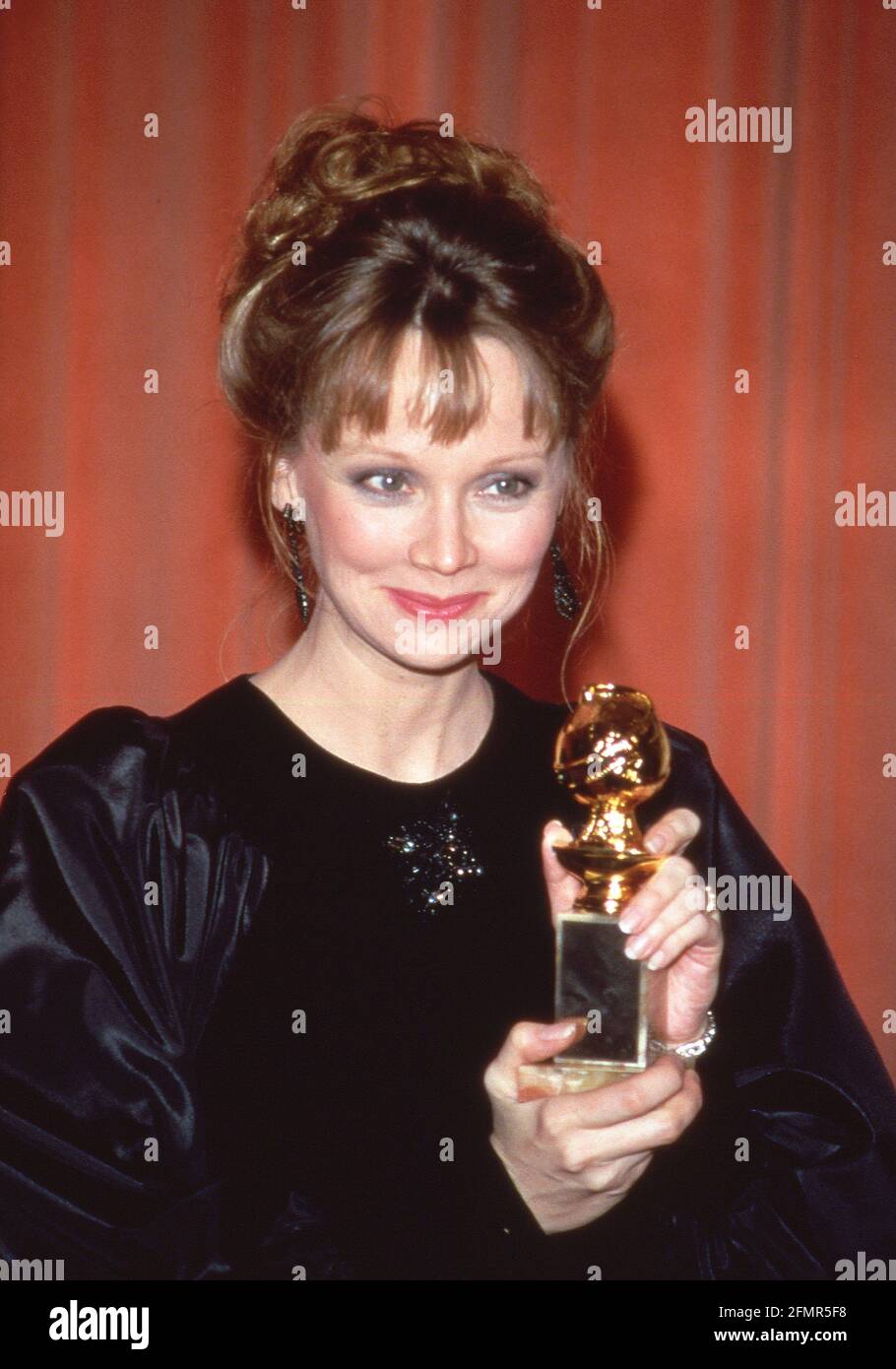 Shelley Long at the 42nd Golden Globe Awards on January 27, 1985 Credit