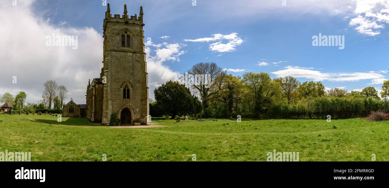 Battlefield church near Shrewsbury on the site of the battle of Shrewsbury 1403 Stock Photo