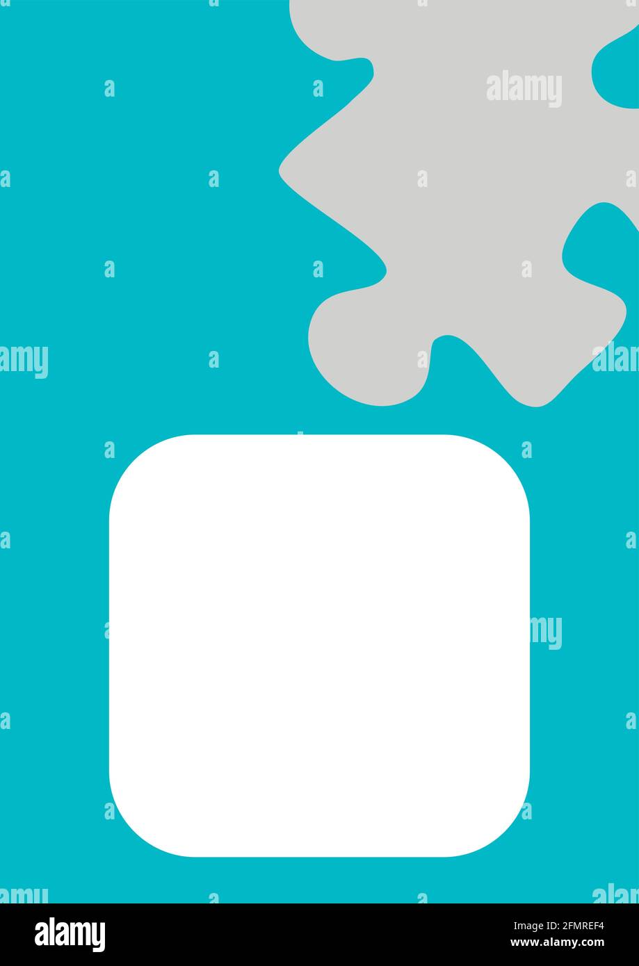 Vertical illustration format A4 - the design of the screen of the phone ...