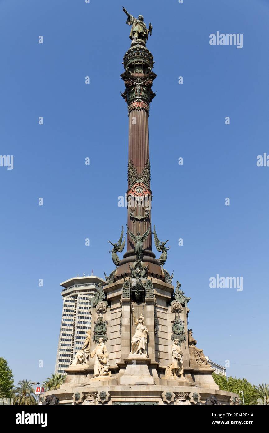 Columbus Monument is one of the most famous statues in the city of