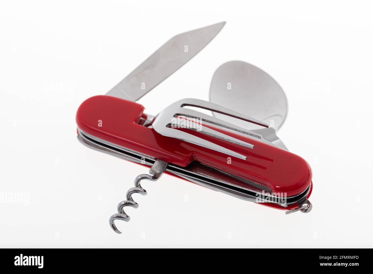 Vintage swiss army knife with spoon and fork 2025