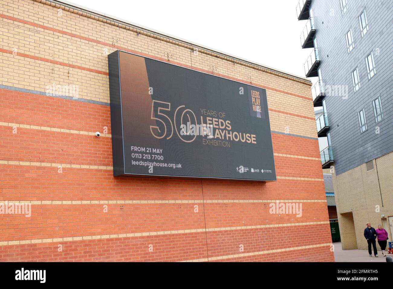Exterior of Leeds Playhouse, Leeds, Yorkshire, previously West