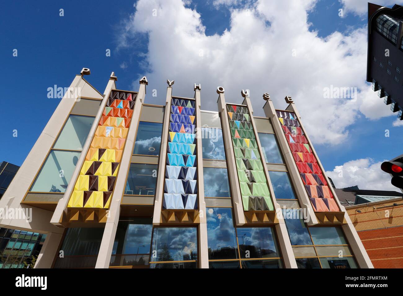 Exterior of Leeds Playhouse, Leeds, Yorkshire, previously West