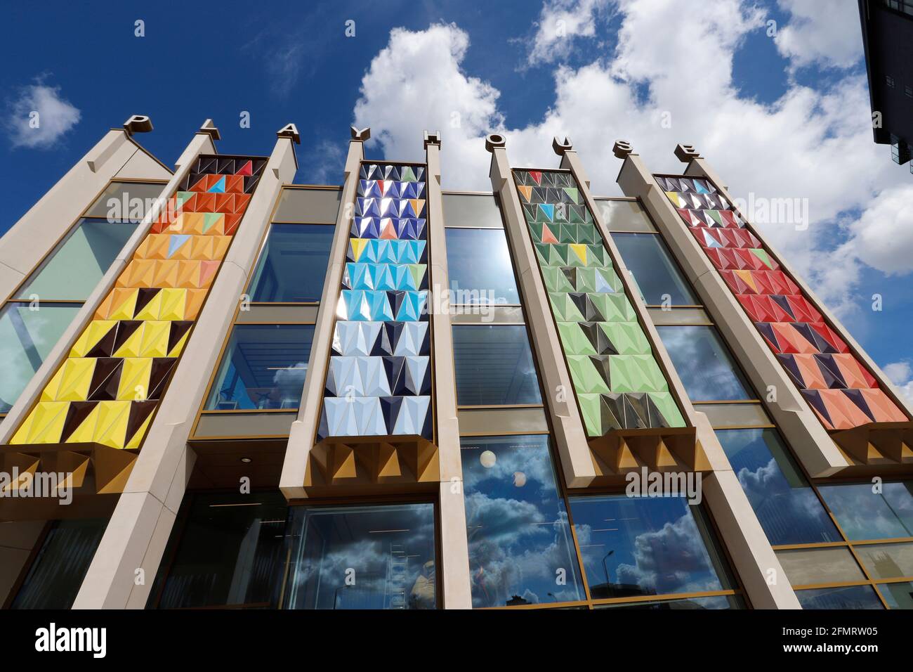 Exterior of Leeds Playhouse, Leeds, Yorkshire, previously West