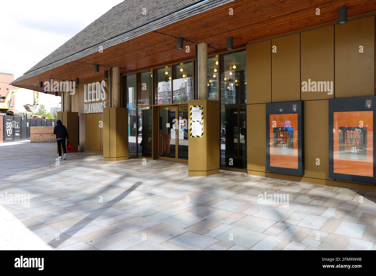 Exterior of Leeds Playhouse, Leeds, Yorkshire, previously West