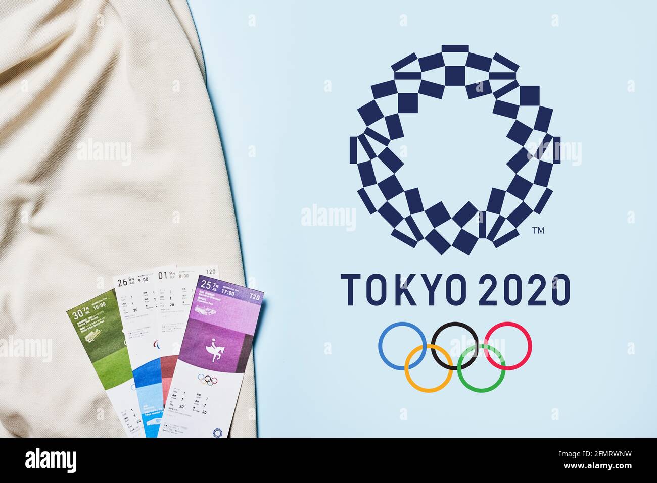 Tokyo Olympics Logo High Resolution Stock Photography And Images Alamy