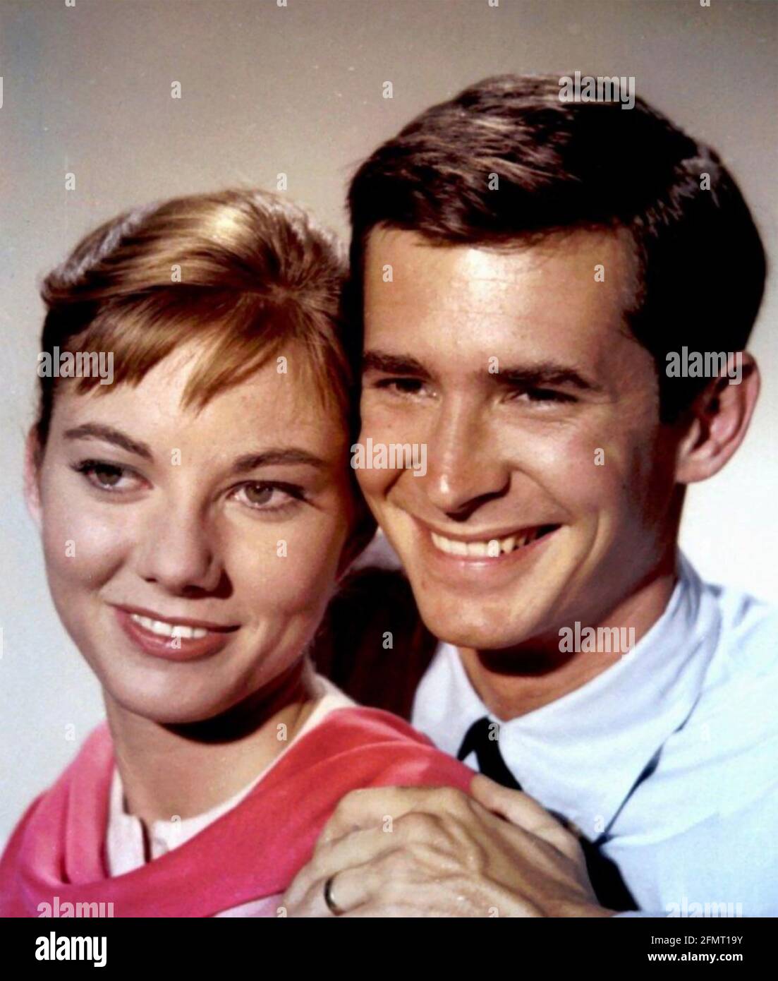 ON THE BEACH 1959 United Artists film with Donna Anderson and Anthony Perkins Stock Photo