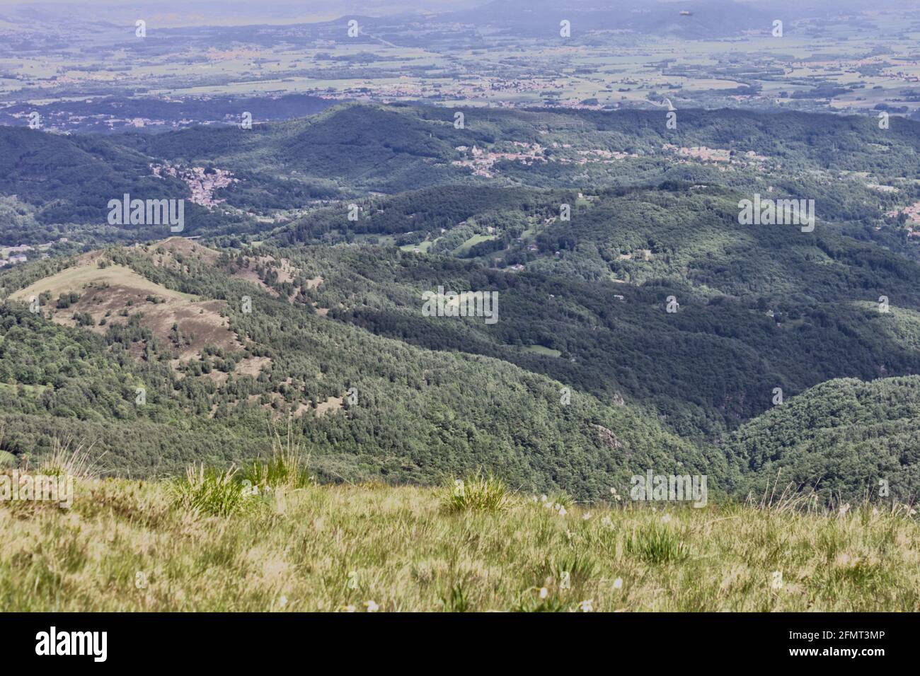 Mesmerizing view of green mountain forests Stock Photo - Alamy