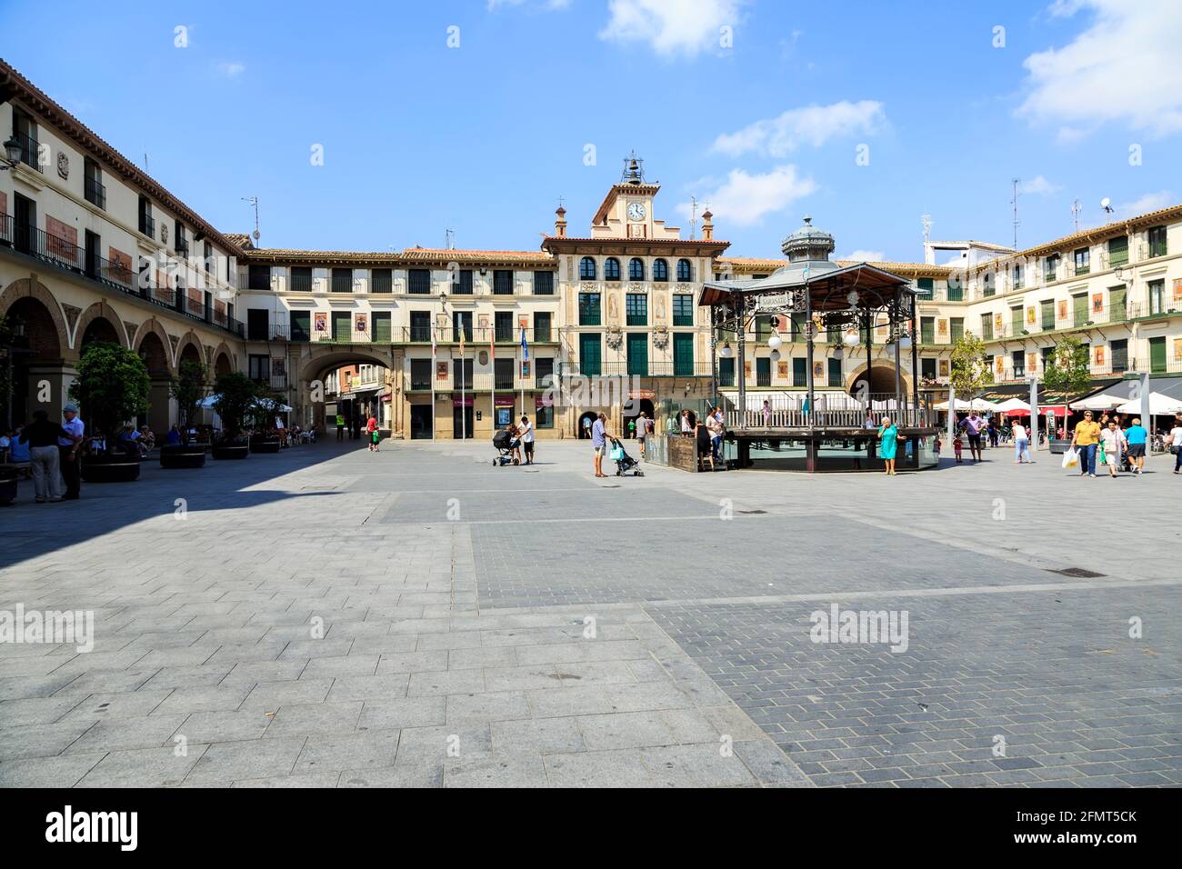 Plaza De Los Fueros High Resolution Stock Photography and Images - Alamy